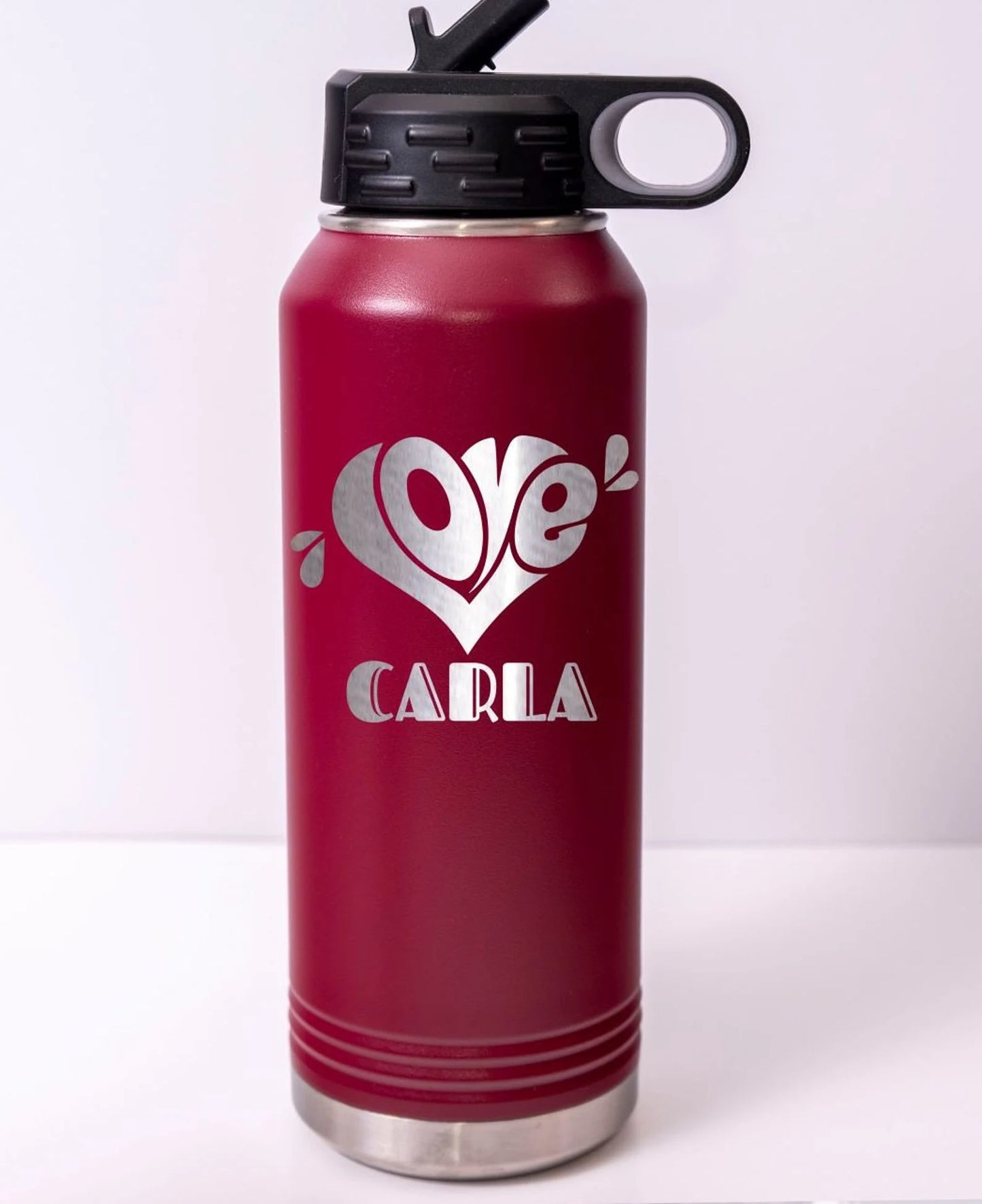 Personalized Love Tumbler: Custom Name and 40th Birthday Gift for Fall Parties!