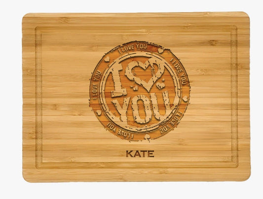 All of Me Loves All of You Cutting Board - Ideal for Wedding or Engagement, Custom Anniversary Gifts, Engraved Couple Gift for Couples in Love