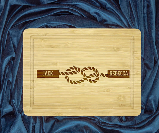 Romantic Couples Cutting Board