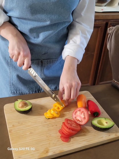 Stylish Denim Apron with Pockets