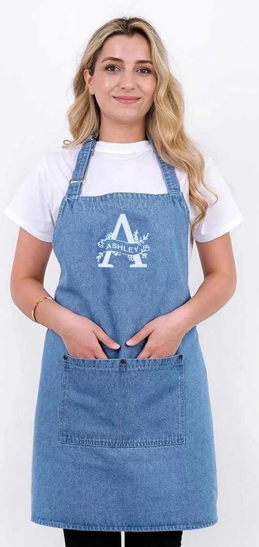 Custom Denim Aprons: Personalized for All