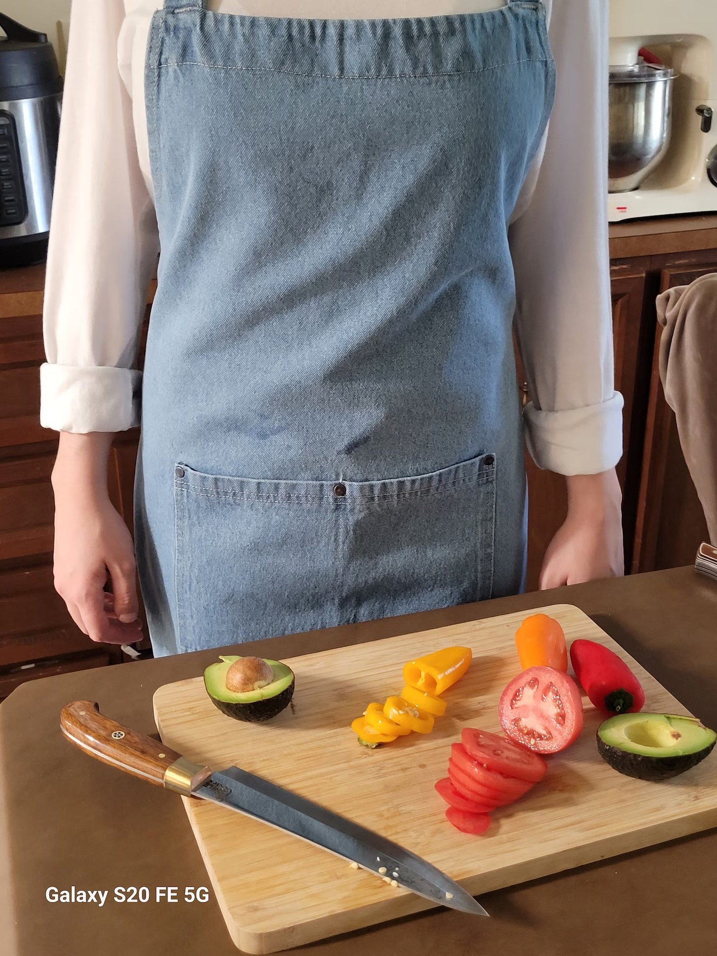 Personalized Denim Apron