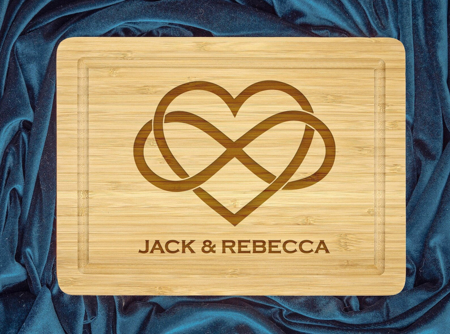 Customized Couple Cutting Board - Personalized Couple Gift for Home Decor, Ideal Board Gift for Lovers, Housewarming, Closing, and New Home Gift