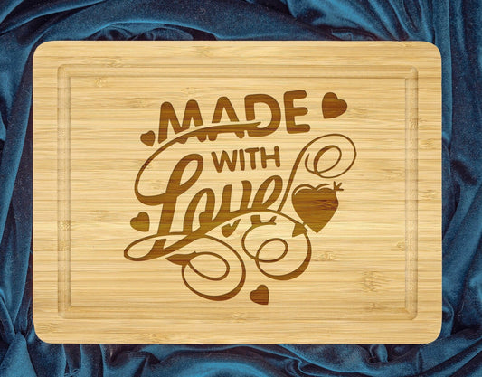 Made with Love Cutting Board