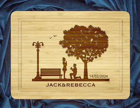 Marriage Proposal Cutting Board