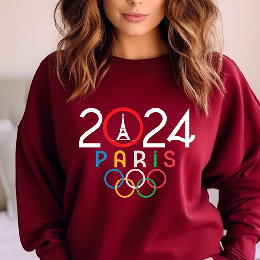 Paris Games 2024 Sweatshirt | Eiffel Tower France Sweater
