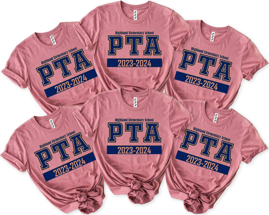 Custom PTA Shirt, Parent Teacher Organization Association Shirt, Custom PTO Shirt, PTA T-Shirt