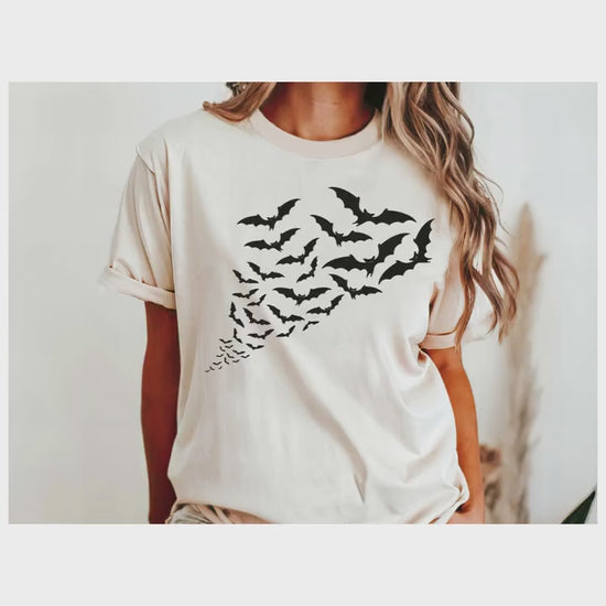 spooky bats shirt