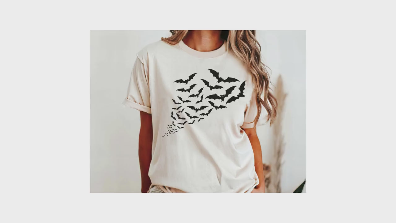 spooky bats shirt