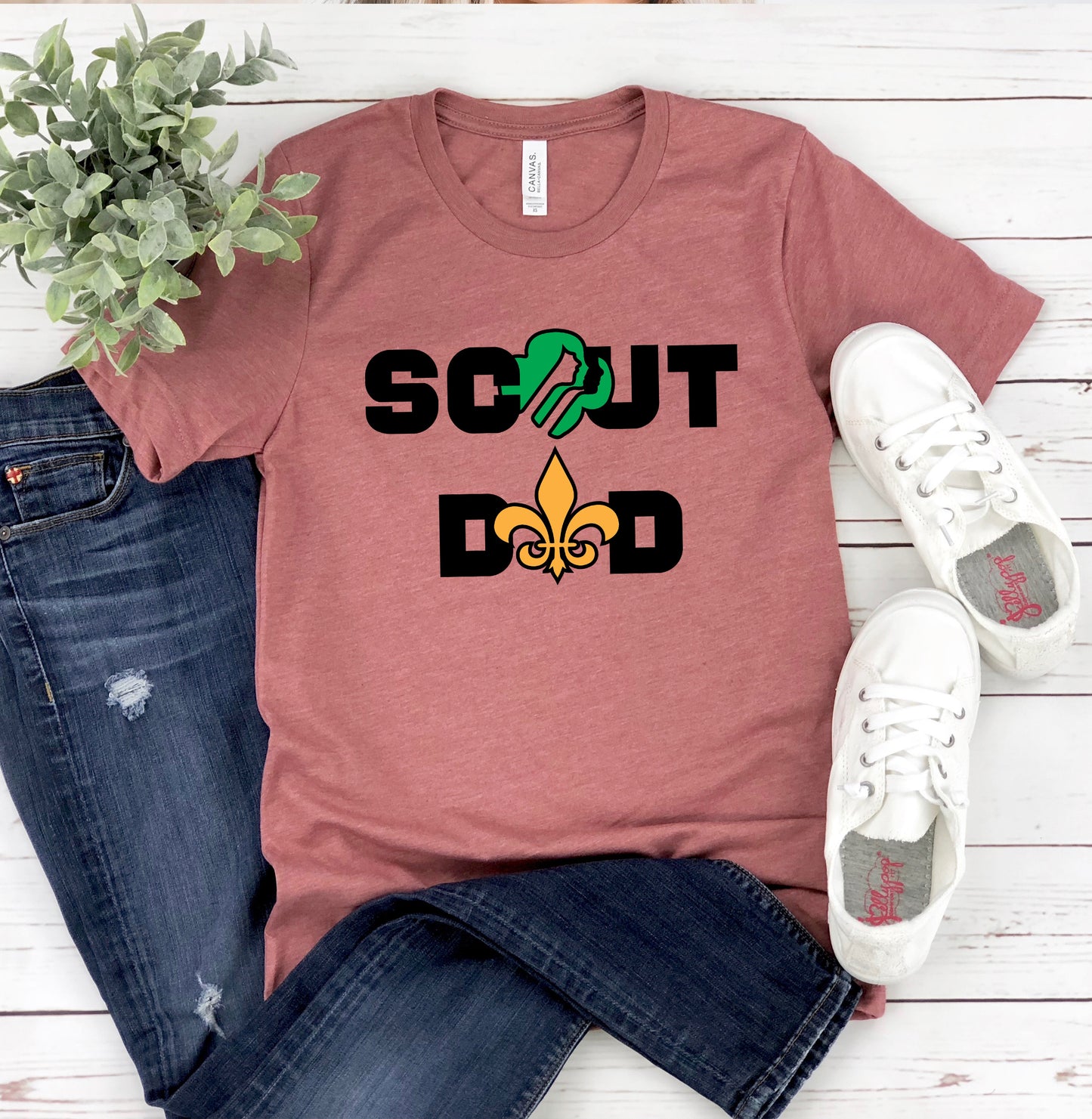 Scout Dad T-Shirt - Stylish and Fun Design for Dads, Perfect for Scout Dads and Sons!