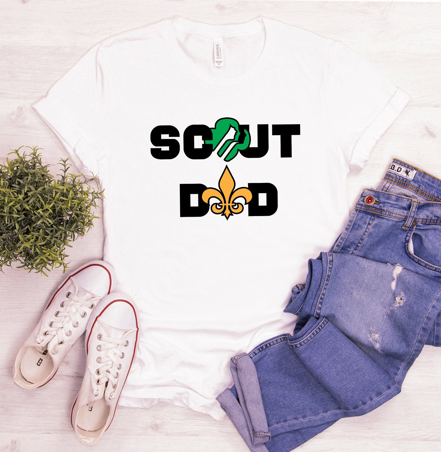 Scout Dad T-Shirt - Stylish and Fun Design for Dads, Perfect for Scout Dads and Sons!