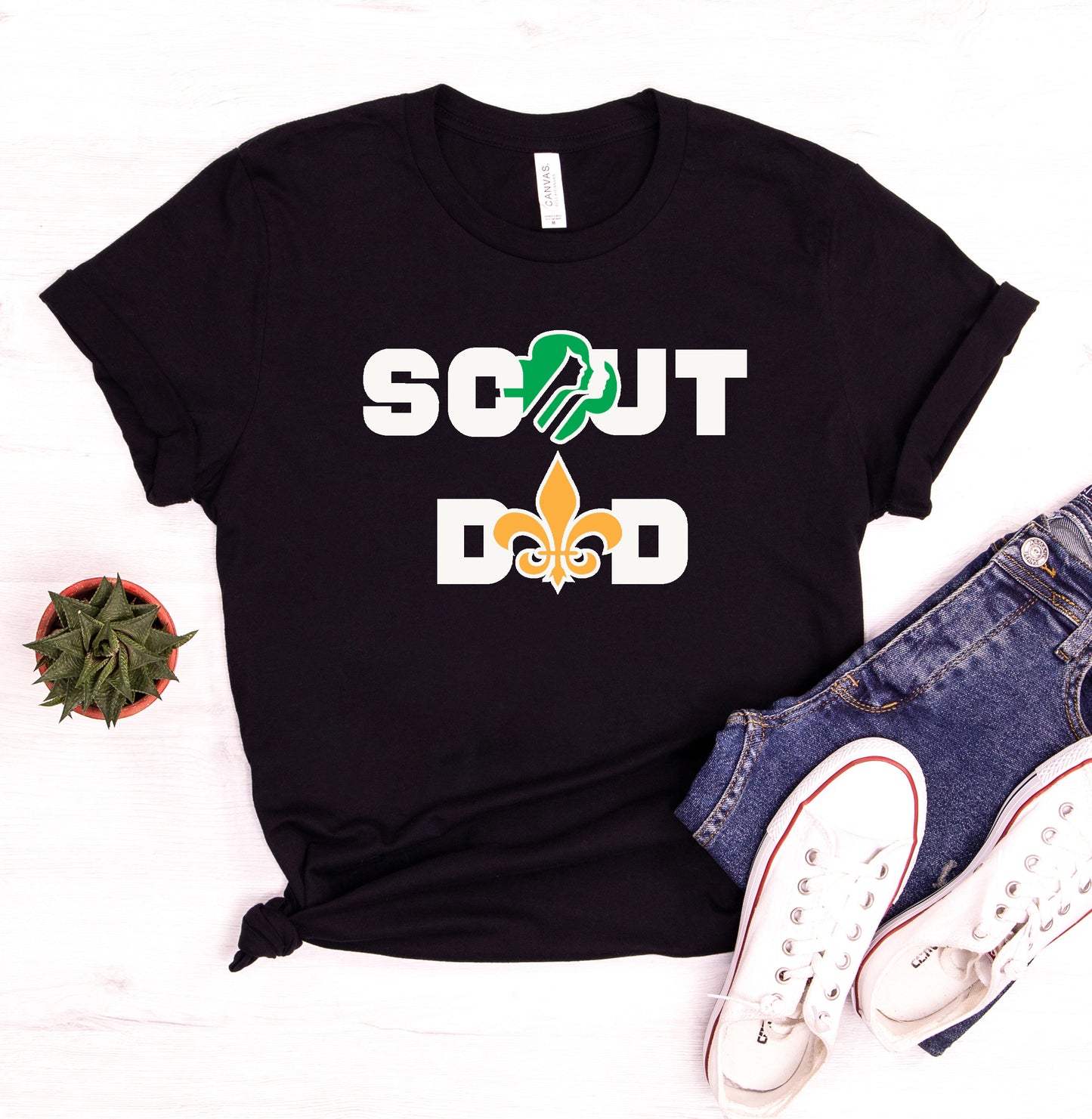 Scout Dad T-Shirt - Stylish and Fun Design for Dads, Perfect for Scout Dads and Sons!