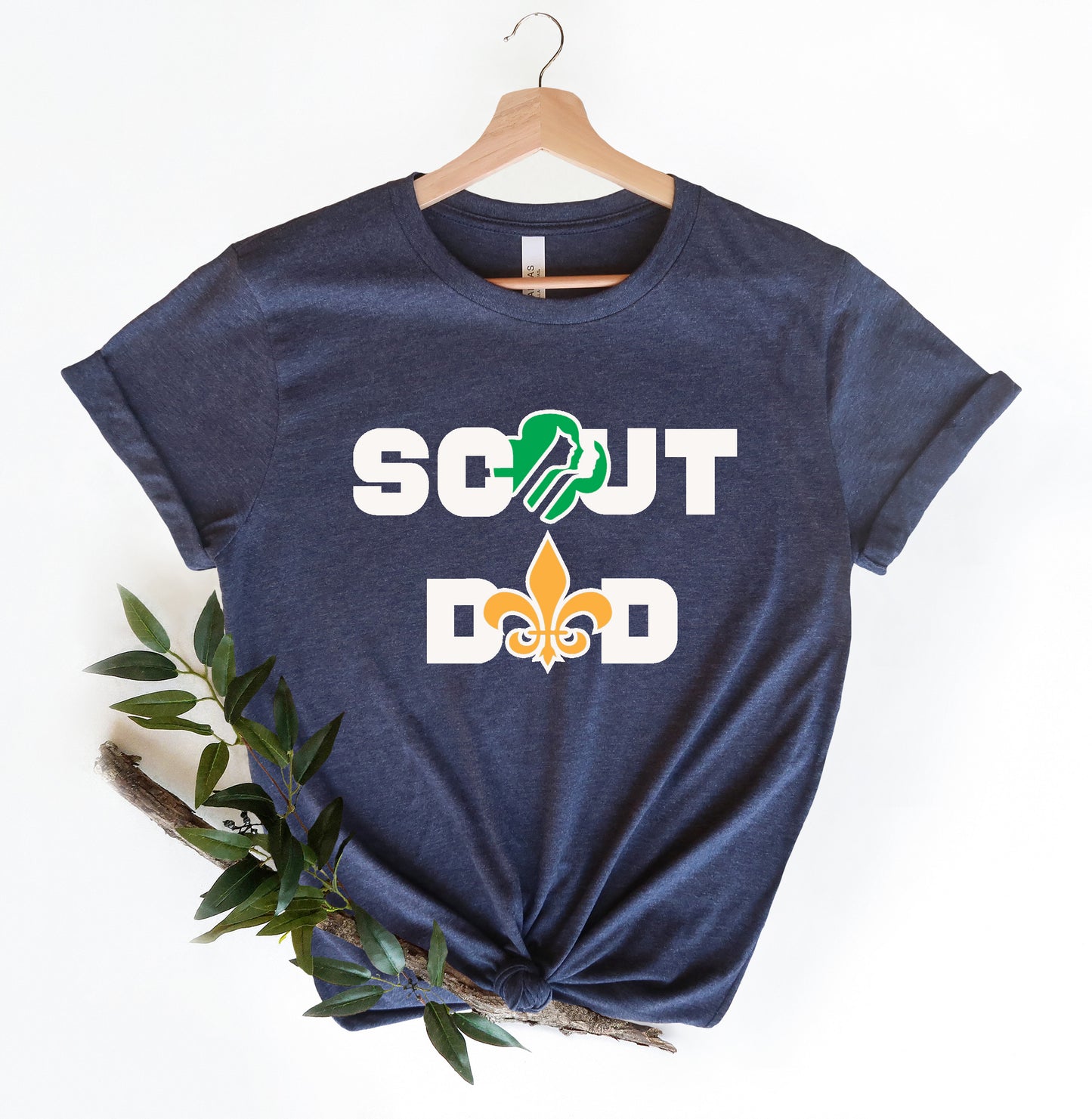 Scout Dad T-Shirt - Stylish and Fun Design for Dads, Perfect for Scout Dads and Sons!