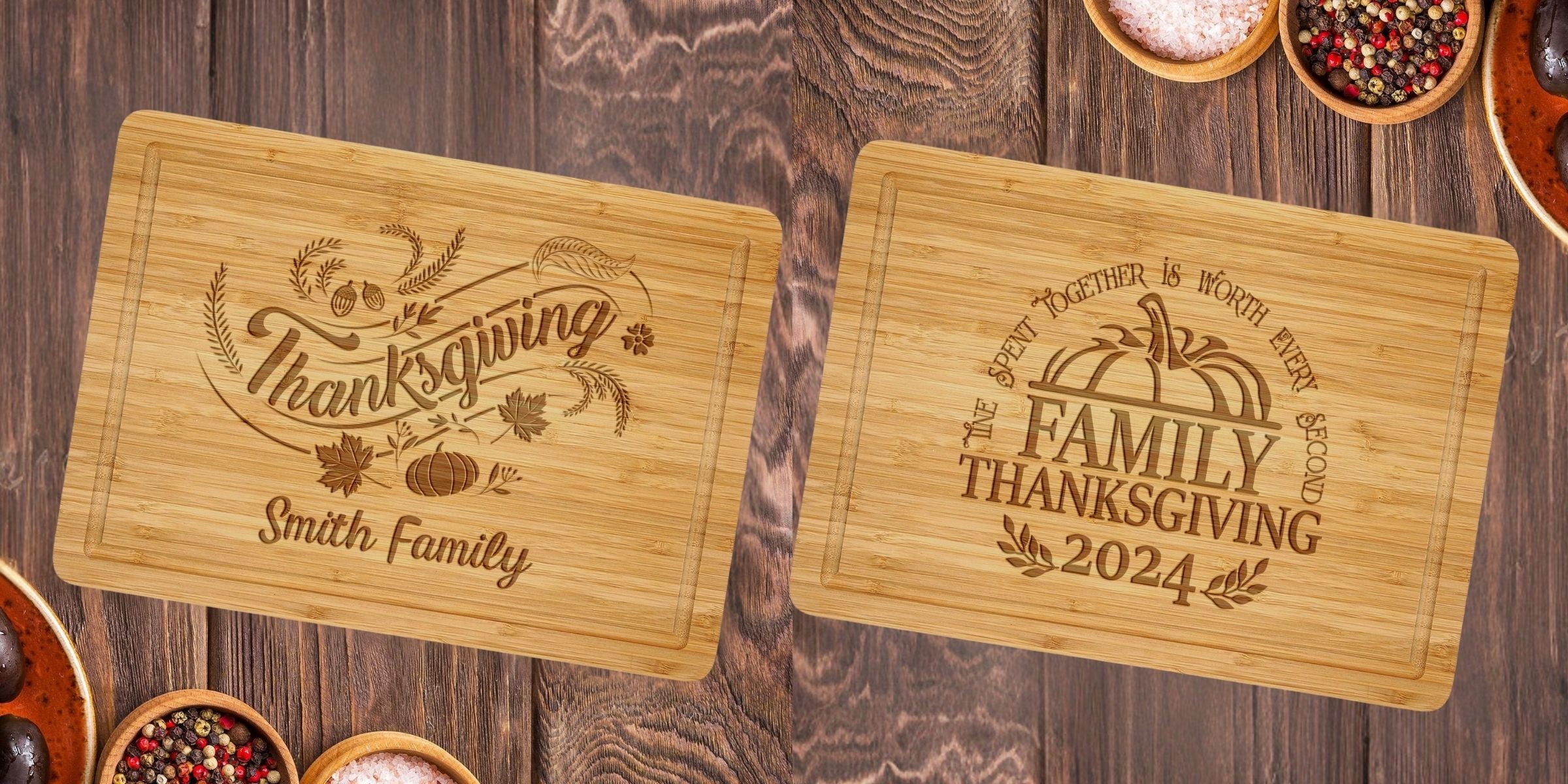 thanksgiving custom cutting board