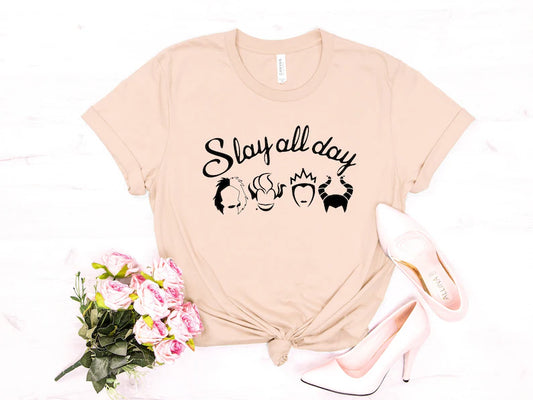 Slay All Day Disney Villains Shirt