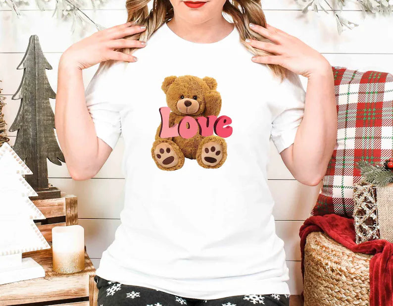 Cute Bear Valentine Shirt: The Perfect Gift for Your Special Someone