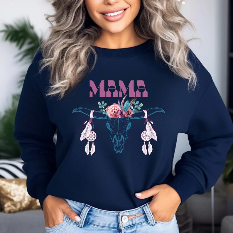 Cozy Mom Life Sweatshirt Perfect Mothers Day Gift