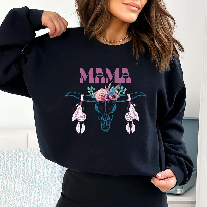 Cozy Mom Life Sweatshirt Perfect Mothers Day Gift