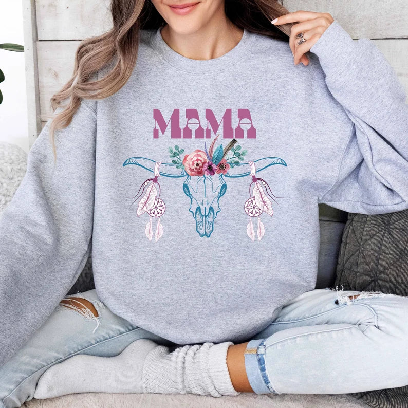 Cozy Mom Life Sweatshirt Perfect Mothers Day Gift