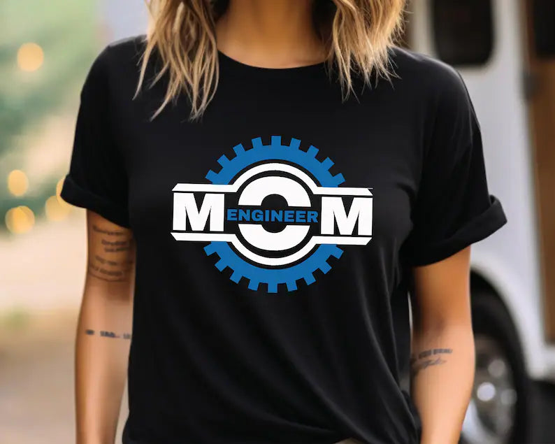 Engineering Brilliance: Engineer Mom Shirt - Perfect Mother's Day or Birthday Gift for the Tech-Savvy Mom