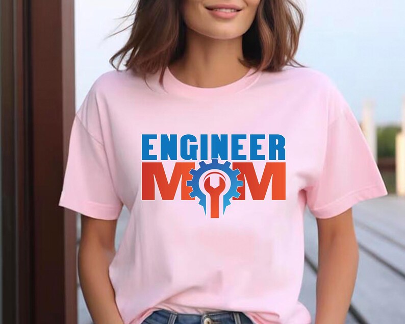 Engineering Brilliance: Engineer Mom Shirt - Perfect Mother's Day or Birthday Gift