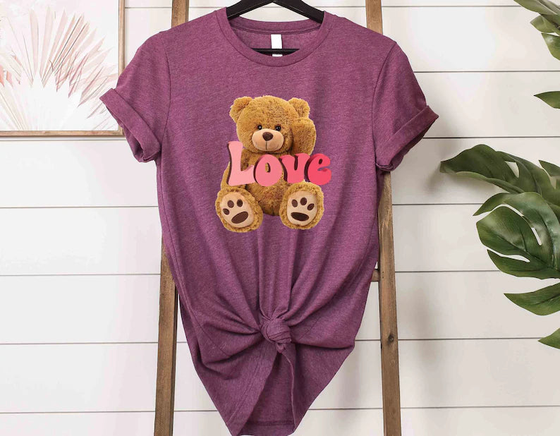 Cute Bear Valentine Shirt: The Perfect Gift for Your Special Someone