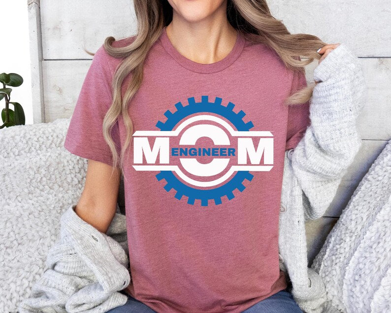 Engineering Brilliance: Engineer Mom Shirt - Perfect Mother's Day or Birthday Gift for the Tech-Savvy Mom